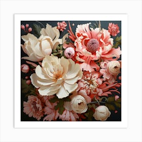 Floral Bouquet Art Print