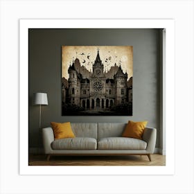 Castle Wall Art Art Print