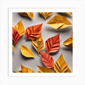 Autumn Leaves 1 Art Print