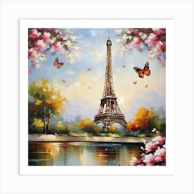 Paris Eiffel Tower 103 Art Print