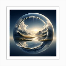 Sphere Of Water Art Print