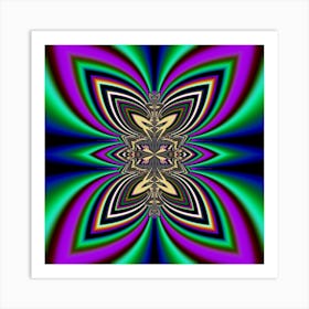 Abstract Artwork Fractal Background Art Art Print