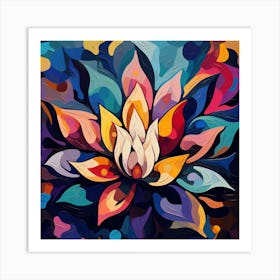 Lotus Flower 39 Art Print