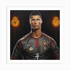 Ronaldo Art Print