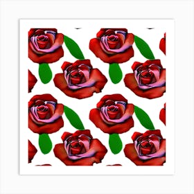 Red Roses 3 Art Print