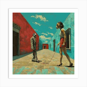 Leashed 1 Fy S Art Print