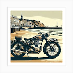 Scarborough, Yorkshire Vintage Travel Art Print