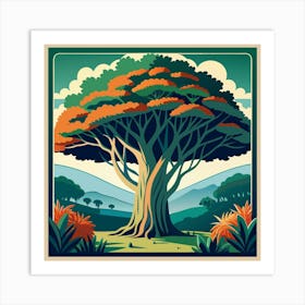 Atherton Tableland S Curtain Fig Tree Australia 1 Art Print