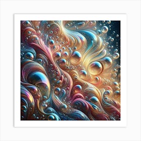 A crystal 3 Art Print