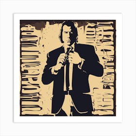 Pulp Fiction Travolta Movie Film  Pop Art Art Print