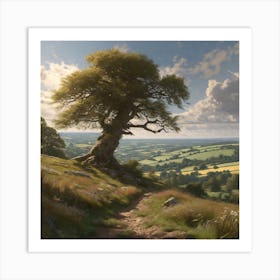 Lone Tree 17 Art Print