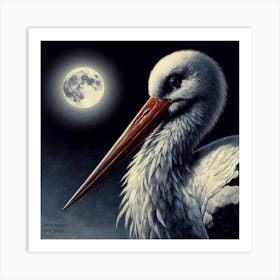 Captured in the Night" provides additional context and sets the scene for the artwork Art Print