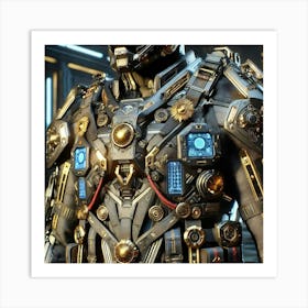 Sunfire Commander Tactical Gear Converted Art Print