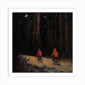 Boys In Woods 2 Fy S Art Print