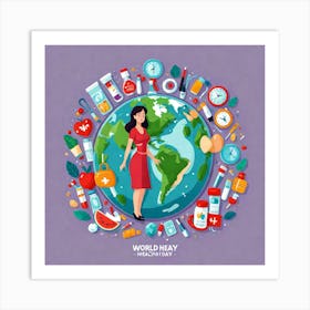 World Health Day Art Print