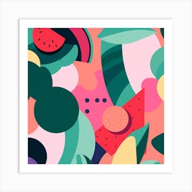 Abstract Pattern Art Print