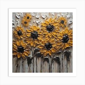 Sunflowers 12 Art Print