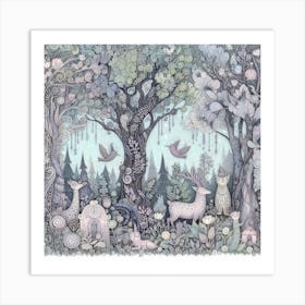 Fairytale Forest Art Print