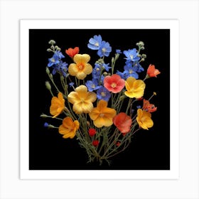 Wildflowers 1 Art Print