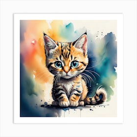 Baby Kitty Art Print