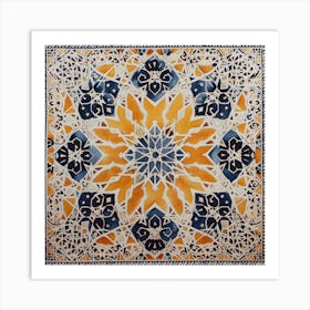 Arabic Pattern 1 Art Print