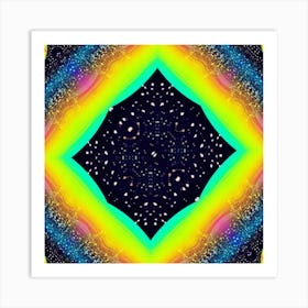 Psychedelic Galaxy Art Print