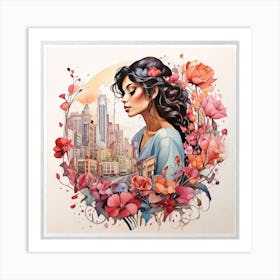 New York City Print Art Print