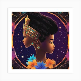 Divine Melanin Princess 111 Art Print