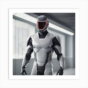 Futuristic Robot 27 Art Print