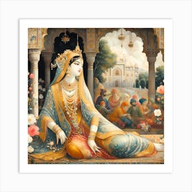 Exotic Beauty Artwork 83 Art Print