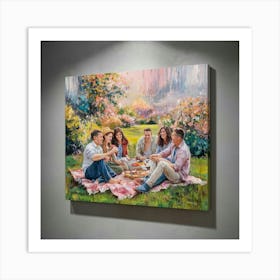 Picnic In The Park Art Print