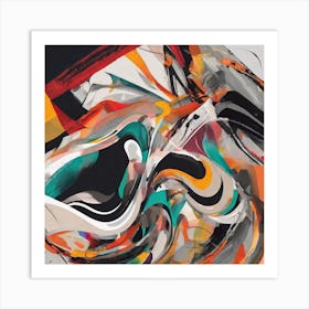 Abstract Painting 10 Art Print