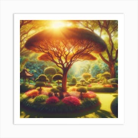 Zen Garden 1 Art Print