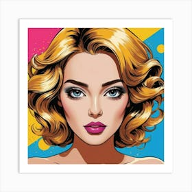 Pop Girl Art Print