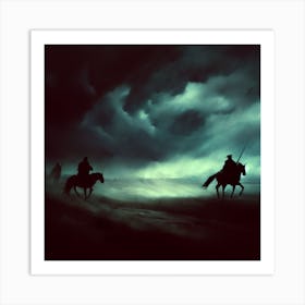 Dark Horsemen 1 Art Print