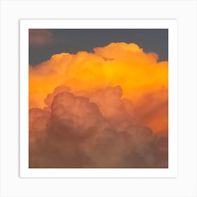 Sunset Clouds Art Print