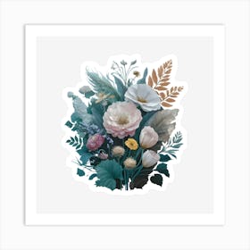 Bouquet Of Flowers 17 Art Print