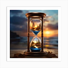 Hourglass 2 Art Print