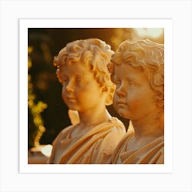 Statues Stock Videos & Royalty-Free Footage Art Print