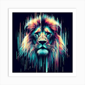 Creative Wild Animal Representation 7 Art Print