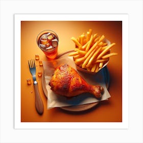 Chicken Food8 Art Print