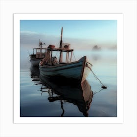 Boats Fine Art Posters By Csaba Fikker For Ai Art Depot 26 Art Print