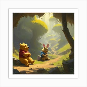 Winnie The Pooh Art Print