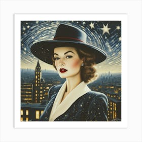 Starry Night 1 Art Print