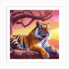 Tiger 2 Art Print