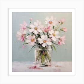 Flowers In A Vase 4 Art Print