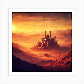 Rusted Sands Art Print