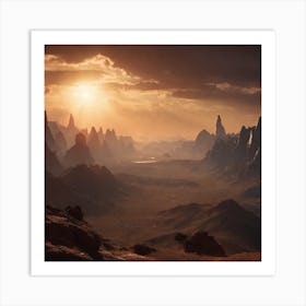 Landscape - Landscape Stock Videos & Royalty-Free Footage Art Print