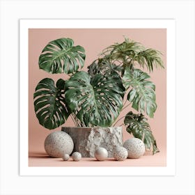 Monster Plant Art Print