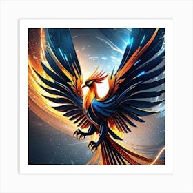 Phoenix Painting, Phoenix Art, Phoenix Painting, Phoenix Art, Art Print